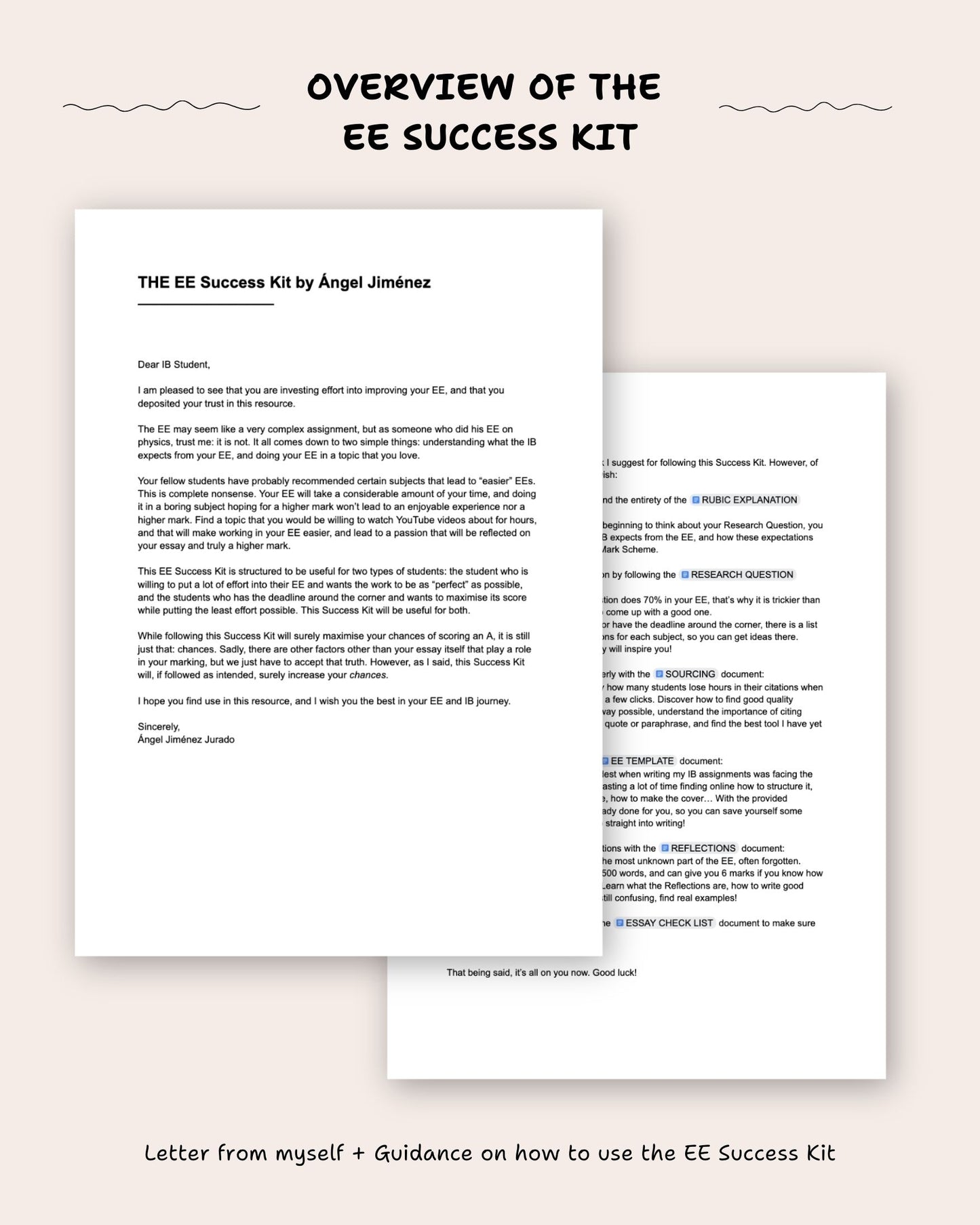 The EE Success Kit (Complete Resources + Template for the EE)