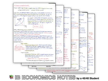 Complete IB Econ Notes (Micro, Macro and Trade included)